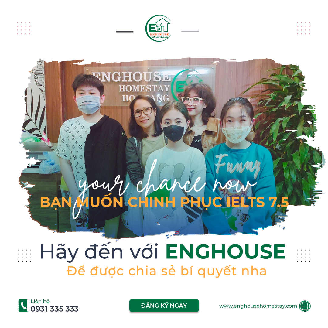 Bí quyết chinh phục IELTS 7.5 của học viên tại Enghouse