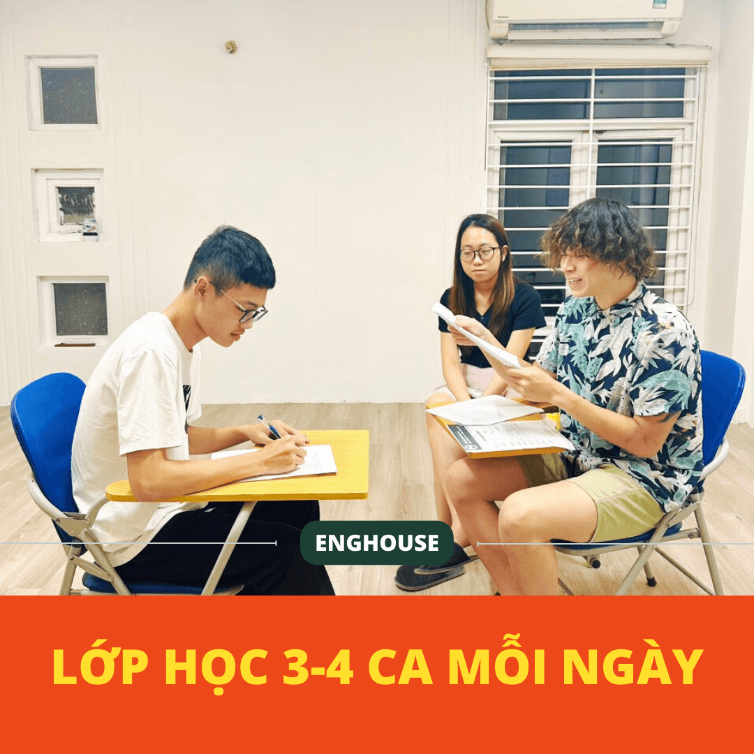 Lớp học 3-4 ca